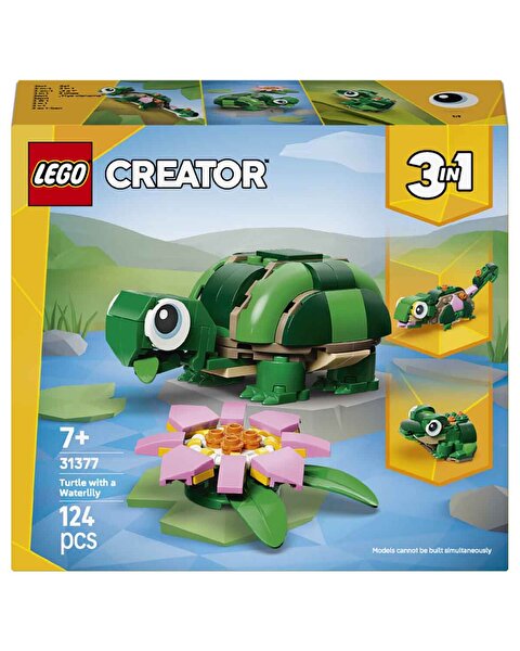 LEGO Creator Kaplumbağa ile Nilüfer Çiçeği 31377