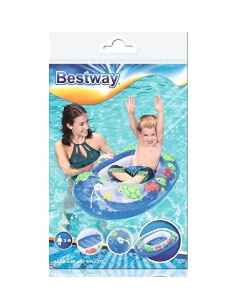 Bestway Çocuk Şişme Bot Mavi