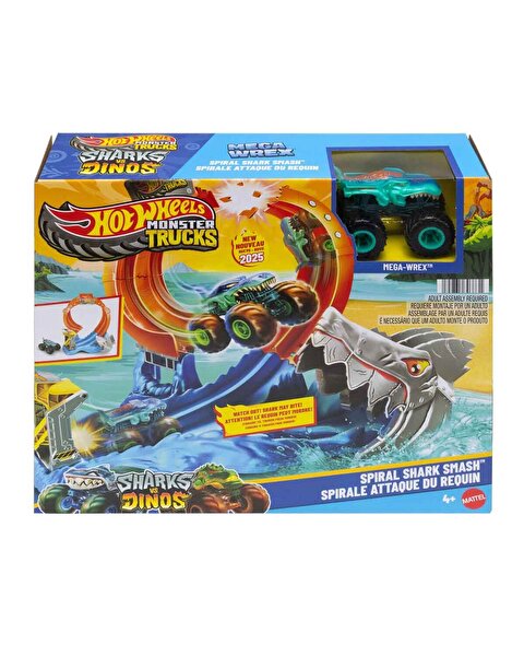 Hot Wheels Monster Trucks Köpekbalığı Oyun Seti JFR08
