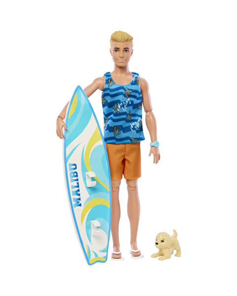 Barbie Ken Sörf Yapıyor Oyun Seti HPT50