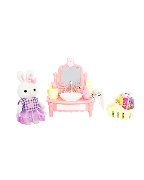 Bay Dreamy Mini Tavşan Aksesuarlı Lavabo Seti