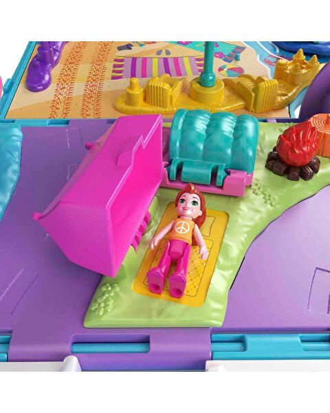 Polly Pocket Hayvancıkların Karavan Macerası Oyun Seti JCC22