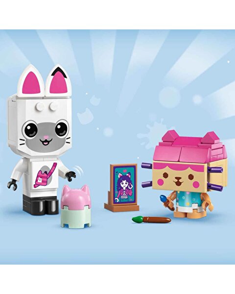 LEGO Gabby’s Dollhouse Gabby’nin Parçalarla İnşa Edilen Kedi Arkadaşları 11215