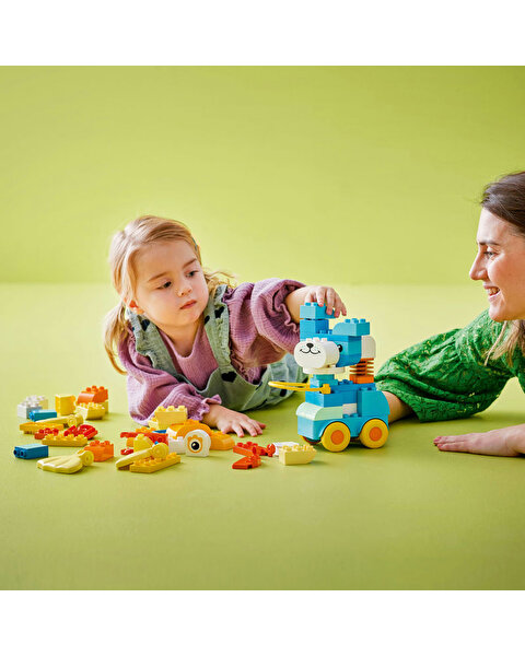 LEGO Duplo 3’ü 1 Arada Tekerlekli Hayvanlar 10448