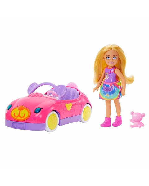 Barbie Chelsea Ayıcık Temalı Arabası HXN05
