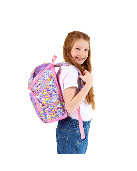 Kaukko Kids Sırt Çantası Cube Cat