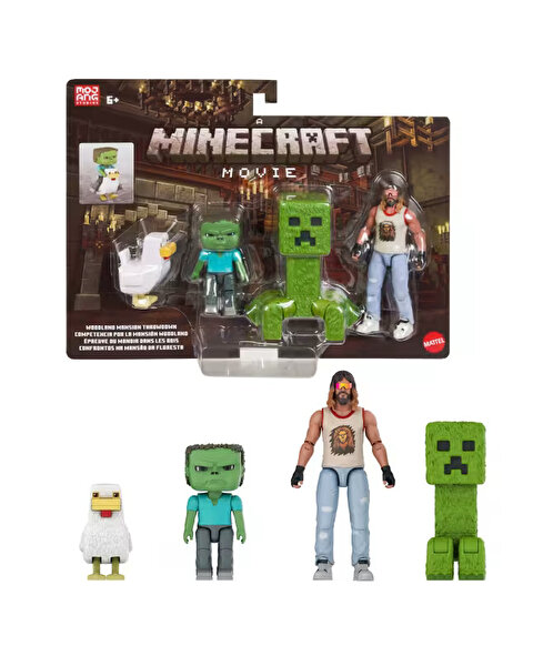 Minecraft Film Figürleri  Çoklu Paket JGG68
