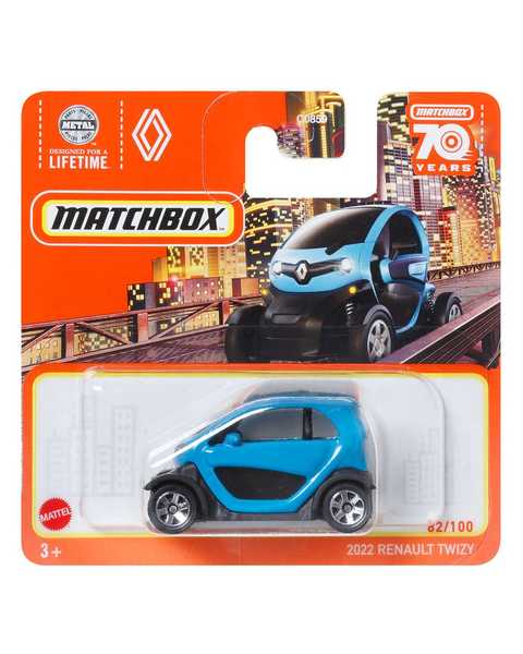 Matchbox Tekli Arabalar 2022 Renault Twizzy HLC61