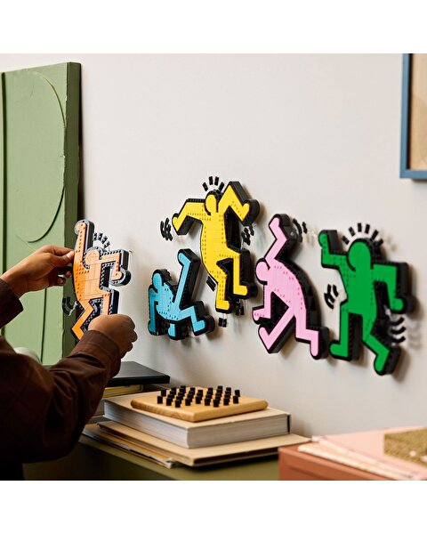 LEGO Art Keith Haring Dans Eden Figürler 31216