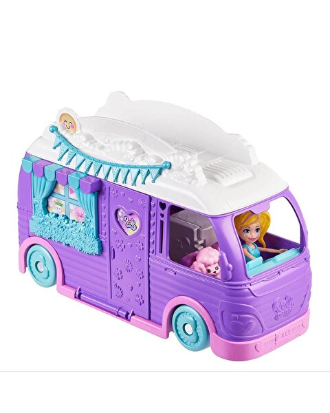 Polly Pocket Eğlenceli Karavan Oyun Seti JCC32