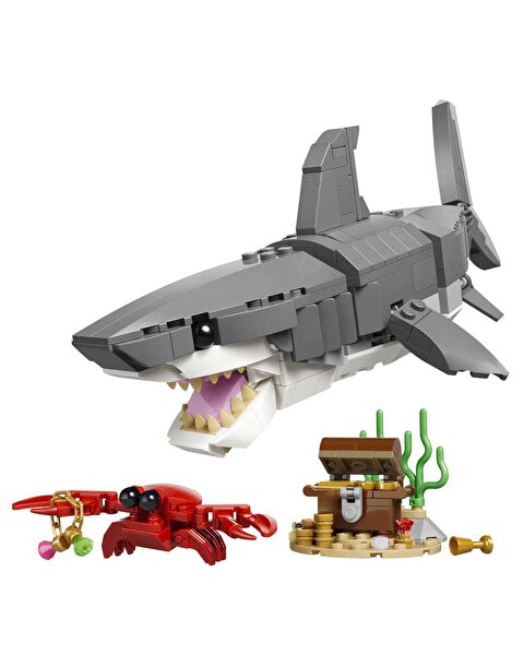 LEGO Creator Acımasız Köpek Balığı ile Hazine Sandığı 31381
