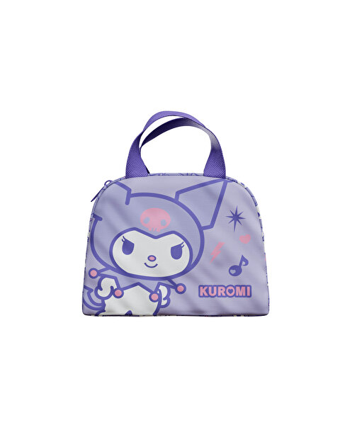Kuromi Desenli Termal Beslenme Çantası Lila