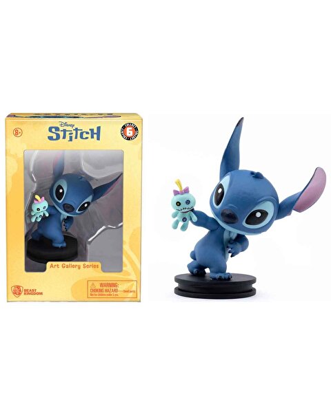 Disney Stitch Art Gallery Serisi Tekli Figür Paketi Stitch The Scrump Thrower