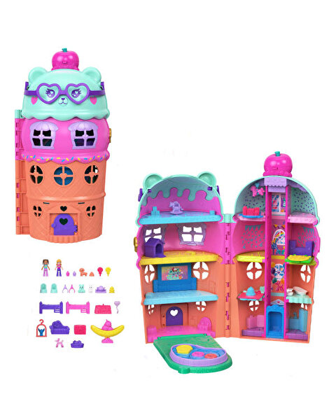 Polly Pocket Dondurma Evi Oyun Seti JFT91