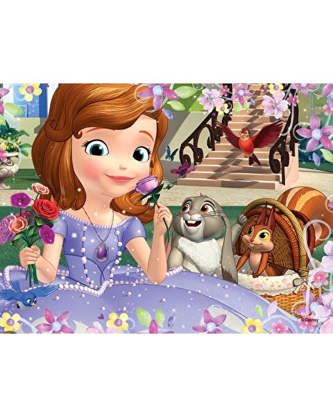 Disney Çocuk Puzzle 30 Parça Sofia The First Roses