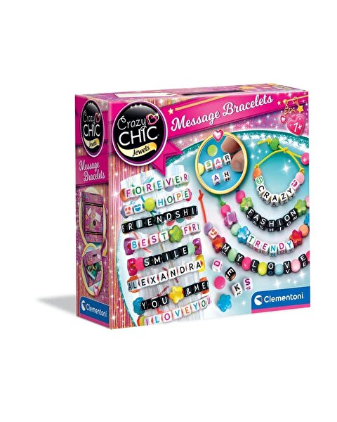 Clementoni Crazy Chic Mesaj Bileklikler Seti