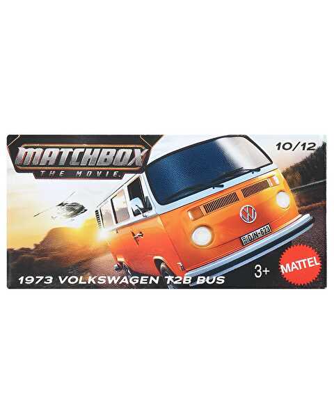 Matchbox The Movie 1:64 Arabalar 1973 Volkswagen T2B Bus JND30