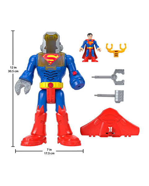 Imaginext DC Super Friends Superman Insider ve Exo Kostümü JCT47