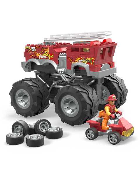 MEGA Hot Wheels Hw 5 Alarm İtfaiye Aracı HHD19