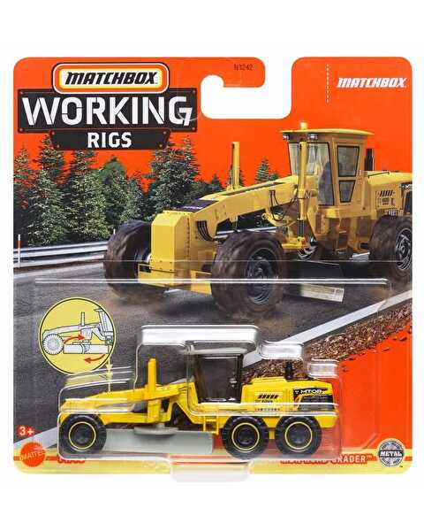 Matchbox İş Araçları Mbx Road Grader HFH32