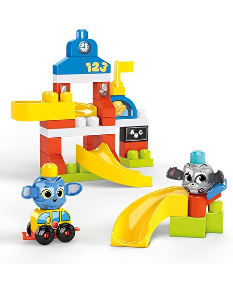 Mega Bloks Peek a Blocks Okul Oyun Seti GRJ19