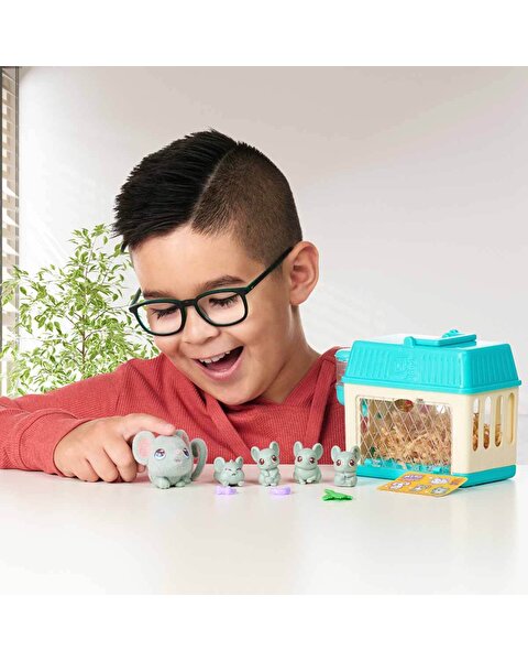 LLP Anne ve Yavruları Mini Fare Oyun Seti 26510