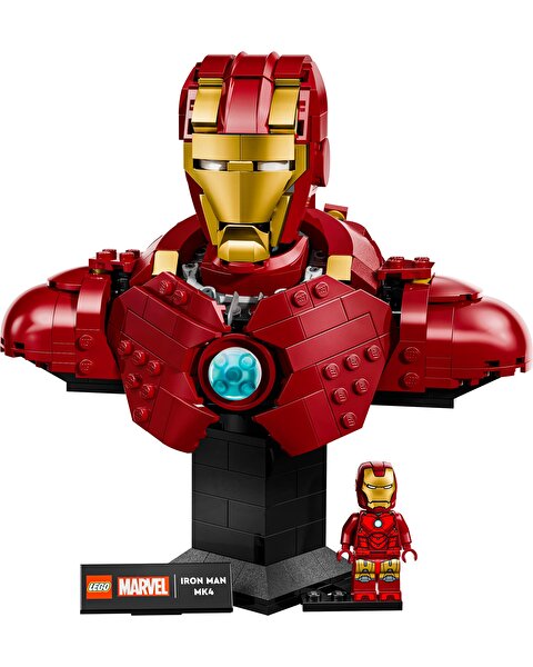 LEGO Marvel Iron Man MK4 Büstü 76327