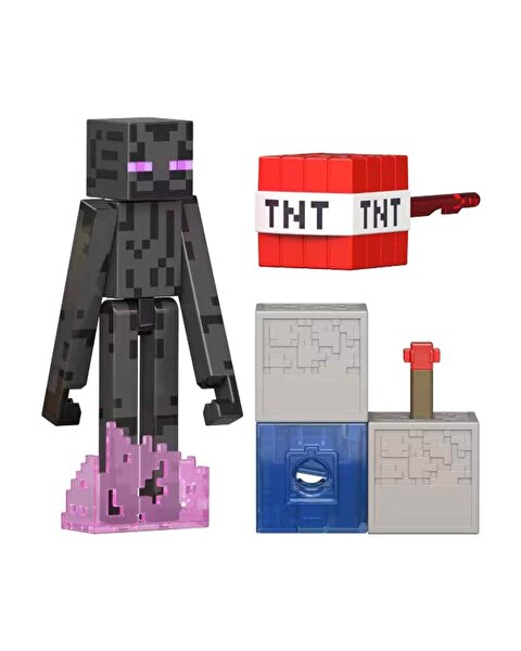 Mi̇necraft Aksesuarlı Fi̇gür Enderman JJR88