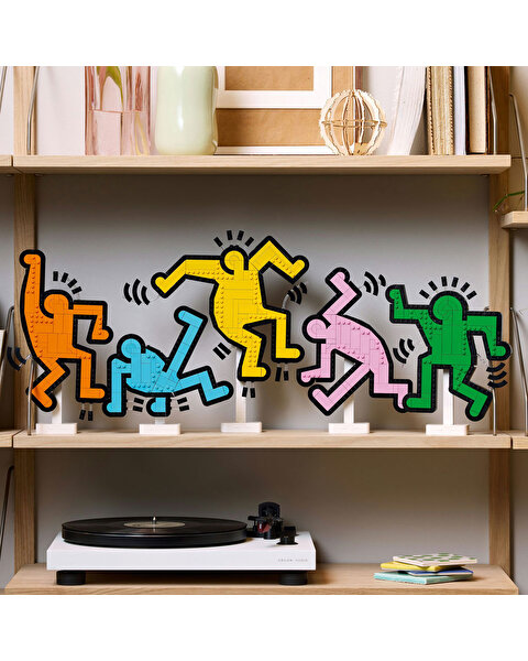 LEGO Art Keith Haring Dans Eden Figürler 31216