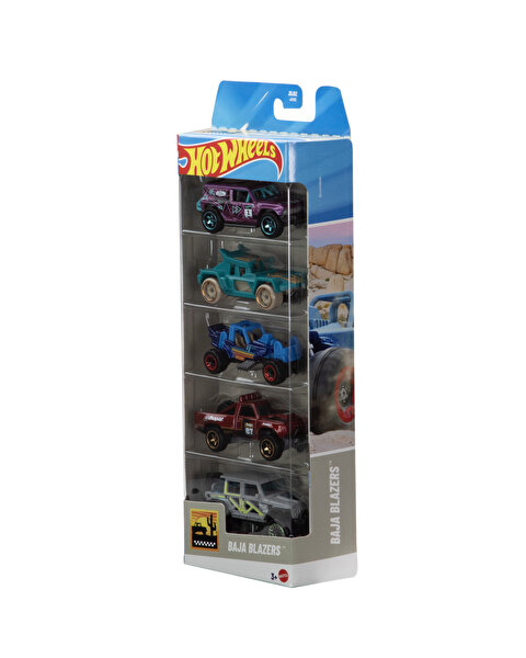 Hot Wheels Beşli Araba Seti Baja Blazers JBJ82