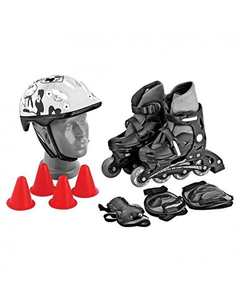 Altis Koruyuculu Paten Seti M 35/38 Beden Siyah