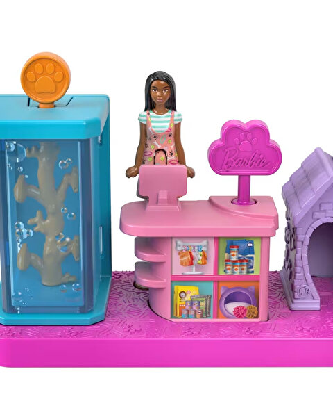 Barbie Mini BarbieLand Bebek ve Oyun Seti JCR30