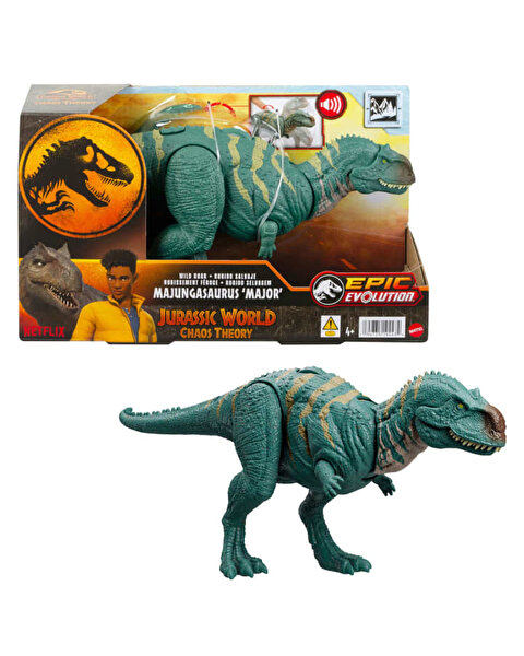 Jurassic World Kükreyen Dinozor Figürleri Majungasaurus Major HTK76