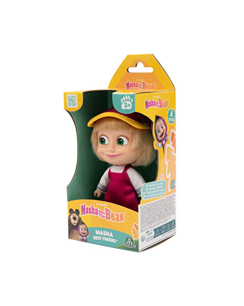 Masha & Koca Ayı S3 Masha 12 Cm Kamp Kıyafetli
