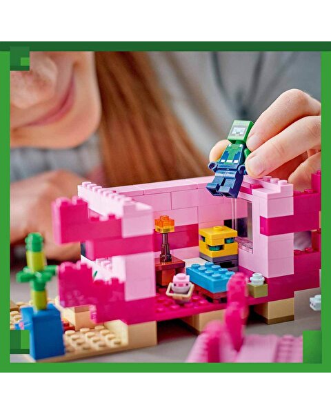 LEGO Minecraft Aksolotl Evi 21247