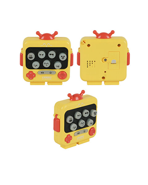 Whack A Mole Sevimli Suratlar Zeka Oyunu Sarı