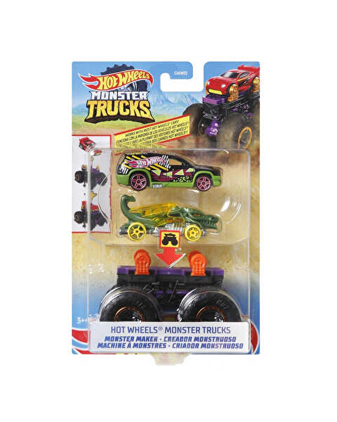 Hot Wheels Monster Trucks Dev Tekerlek Ustası Serisi HDV02