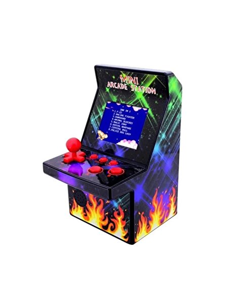 Mini Arcade Atari 200 Oyunlu Nostalji Oyun Konsolu