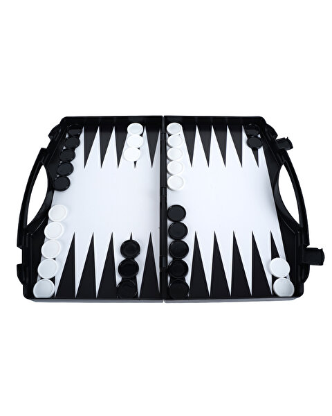 Çantalı 3’lü Dama Tavla ve Satranç Oyun Seti