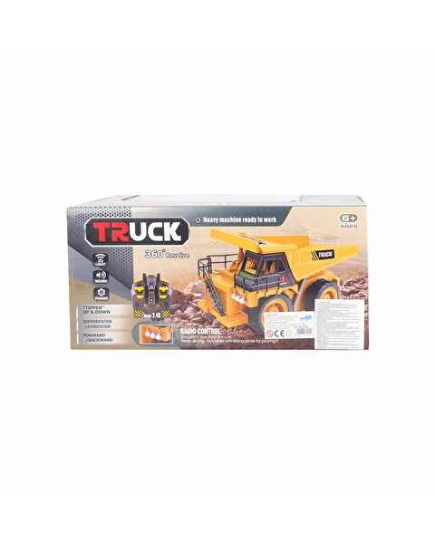2.4G 6W R/C Fonksiyonlu Uzaktan Kumandalı İnşaat Motoru Pilli
