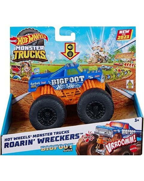 Hot Wheels Monster Trucks 1:43 Ölçekli Kükreyen Araçlar Bigfoot HMM53