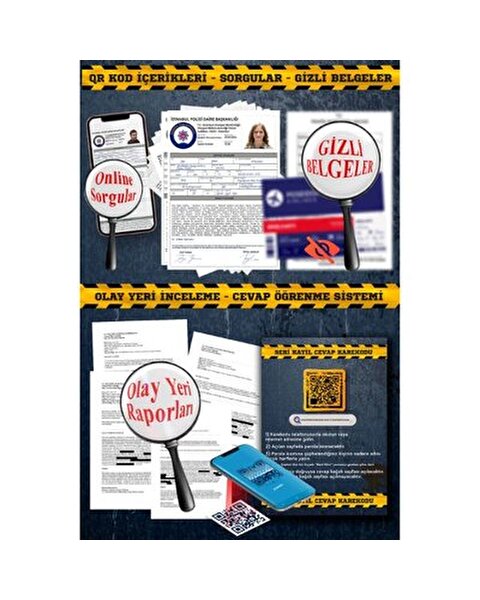 Çözülmemiş Davalar Seri Katil Dedektif Oyunu