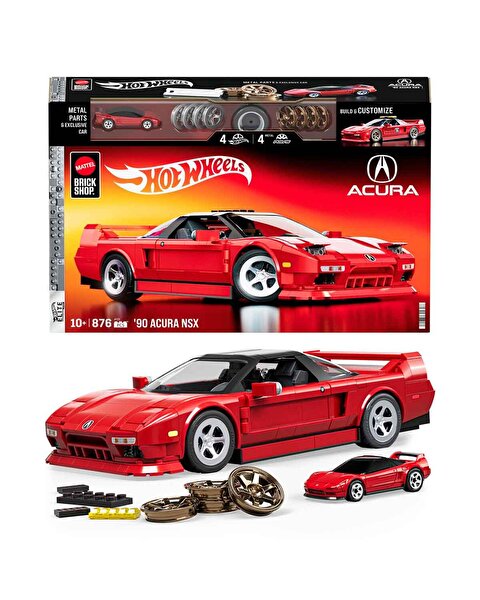 Hot Wheels Elite Serisi 90 Acura NSX Araba 876 Parça JFT17