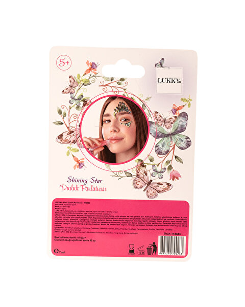 Lukky Simli Vişne Aromalı Dudak Parlatıcısı