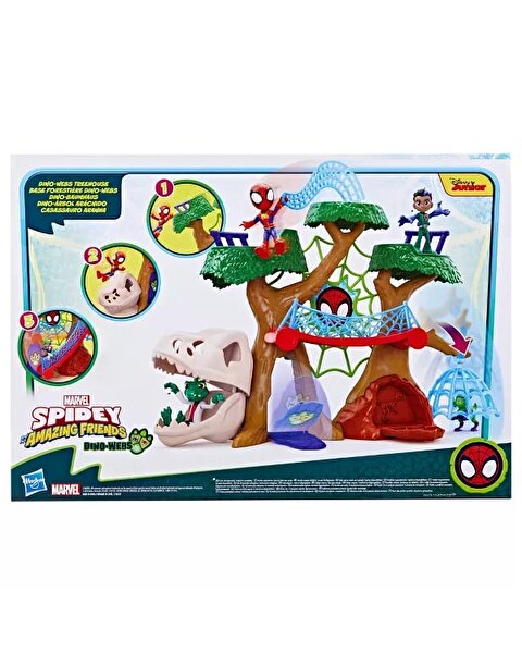 Spidey and His Amazing Friends Marvel Spider-Man Dino Webs Treehouse F9477