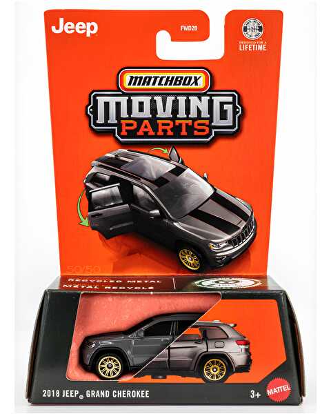 Matchbox 1:64 Arabalar 2018 Jeep Grand Cherokee JHV52