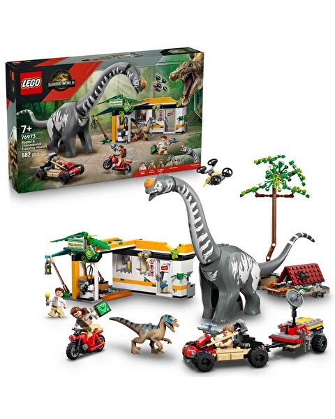 LEGO Jurassic World Raptor ve Titanosaurus Takip Görevi 76973
