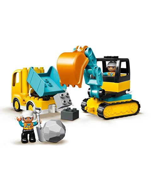 LEGO Duplo Kamyon ve Paletli Kazıcı 10931