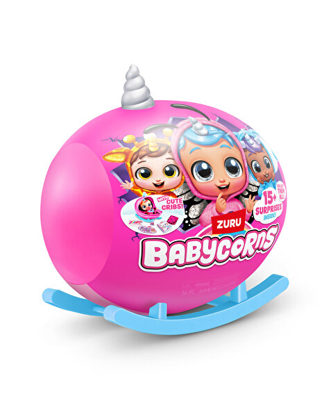 Rainbocorns Sevimli Sürpriz Bebek 92107 Gri Boynuz