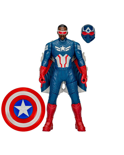 Marvel Studios Titan Hero Serisi Captain America Aksiyon Figür 22 Cm